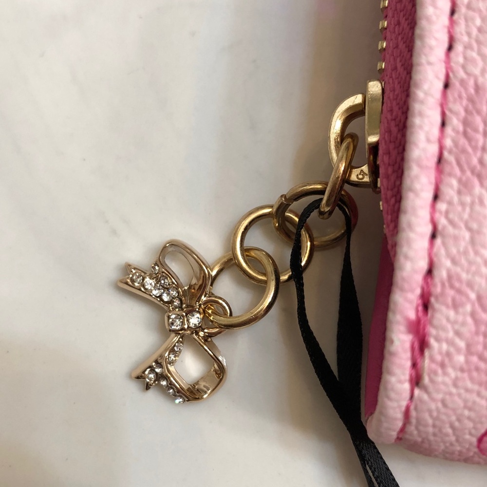 Juicy Couture Light Pink Love Potion Simply Sweet Small ZA Bifold Wallet NWT - Picture 5 of 16